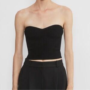 Sculpt Knit Sweetheart Tube Top